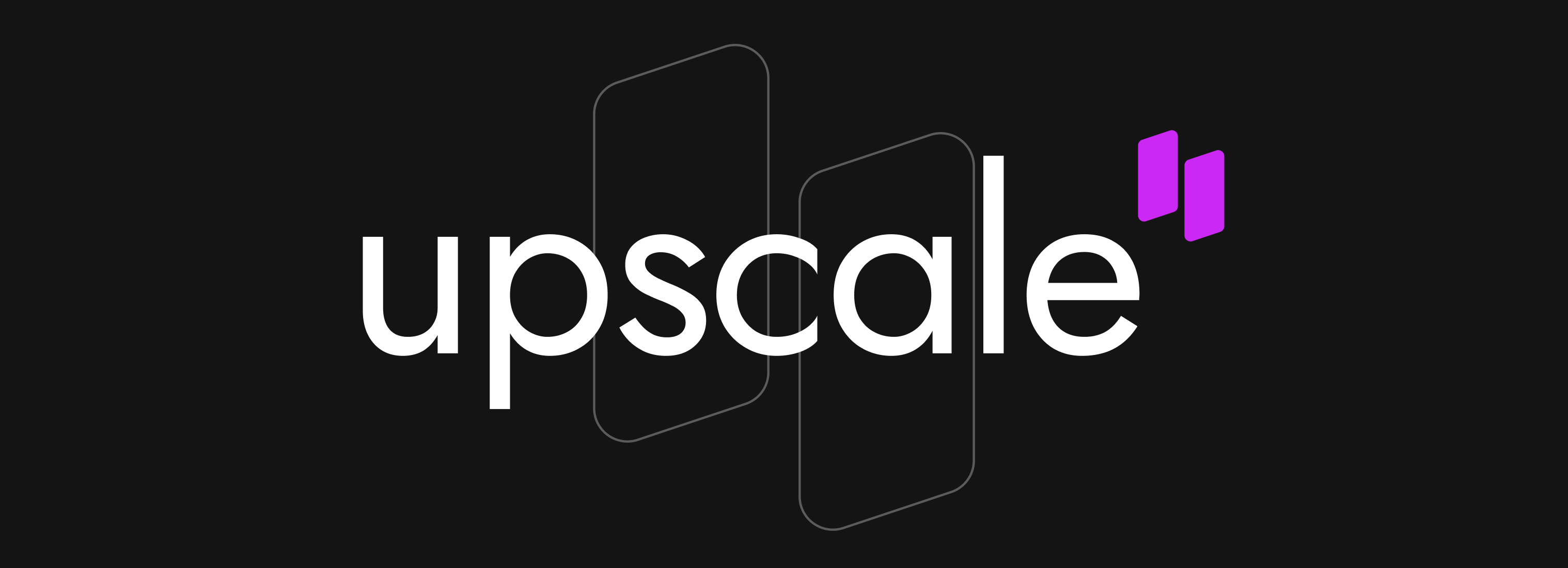 Upscale banner